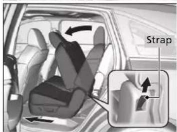 Acura MDX Sport Hybrid (2020) - Third Row Seat Access - 2