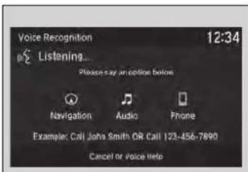 Acura MDX Sport Hybrid (2020) - Voice Portal Screen - 1