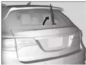 Acura MDX Sport Hybrid (2020) - Changing the Rear Wiper Blade Rubber - 1