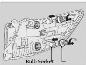 Acura MDX Sport Hybrid (2020) - Brake Light and Rear Turn Signal Light Bulbs - 3