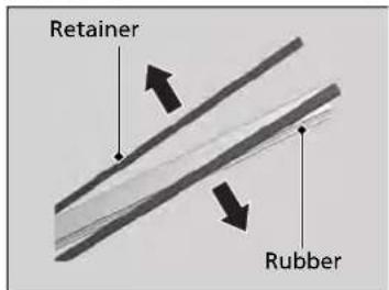 Acura MDX Sport Hybrid (2020) - Changing the Rear Wiper Blade Rubber - 3