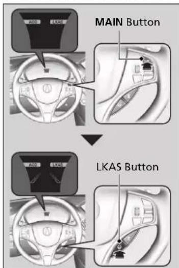Acura MDX Sport Hybrid (2020) - ■ How to activate the system - 1