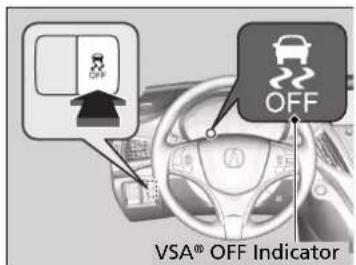 Acura MDX Sport Hybrid (2020) - VSA® On and Off - 1