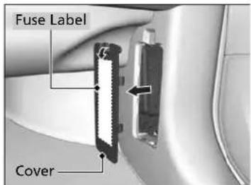 Acura MDX Sport Hybrid (2020) - Passenger's Side Interior Fuse Box - 1