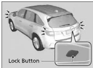 Acura MDX Sport Hybrid (2020) - ■ Using the Keyless Access System - 3