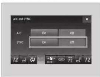 Acura MDX Sport Hybrid (2020) - ■ SYNC on and off - 1
