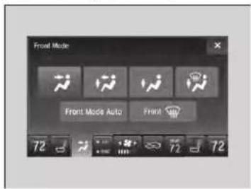 Acura MDX Sport Hybrid (2020) - Changing the Interior Temperature Setting - 2