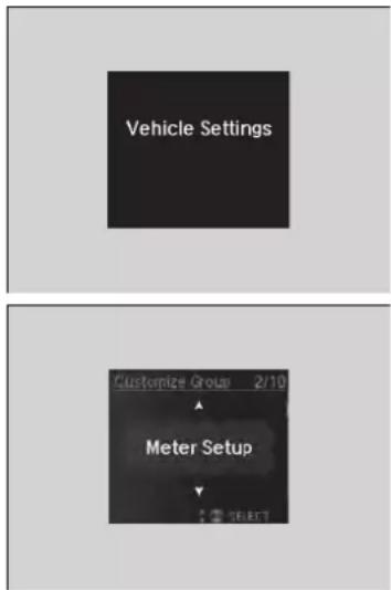Acura MDX Sport Hybrid (2020) - ■ Example of customization settings - 1