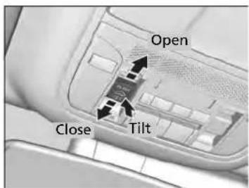 Acura MDX Sport Hybrid (2020) - Opening/Closing the Moonroof - 1