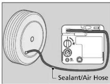 Acura MDX Sport Hybrid (2020) - ■ Distributing the Sealant in the Tire - 2