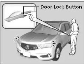 Acura MDX Sport Hybrid (2020) - ■ Using the Keyless Access System - 2