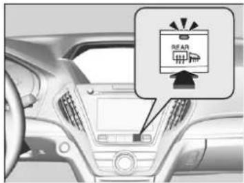 Acura MDX Sport Hybrid (2020) - Rear Defogger/Heated Door Mirror Button - 1