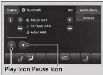 Acura MDX Sport Hybrid (2020) - To Play Bluetooth® Audio Files - 1
