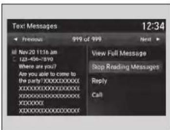 Acura MDX Sport Hybrid (2020) - >>Displaying e-mail messages - 1