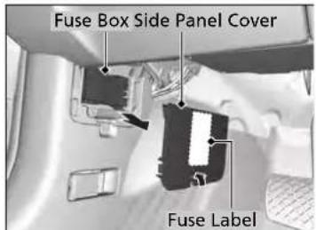 Acura MDX Sport Hybrid (2020) - Driver's Side Interior Fuse Box Type C - 1