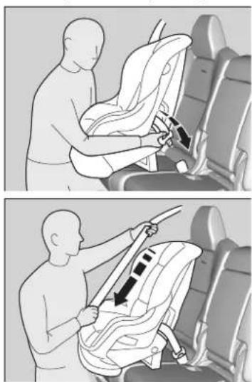 Acura MDX Sport Hybrid (2020) - Installing a Child Seat with a Lap/Shoulder Seat Belt - 1
