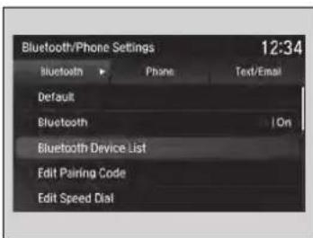 Acura MDX Sport Hybrid (2020) - ■ To pair a cell phone (when a phone has already been paired to the system) - 1