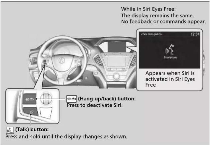 Acura MDX Sport Hybrid (2020) - Using Siri Eyes Free - 1