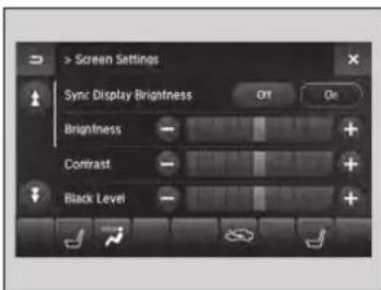 Acura MDX Sport Hybrid (2020) - ■ Changing the Screen Brightness - 2