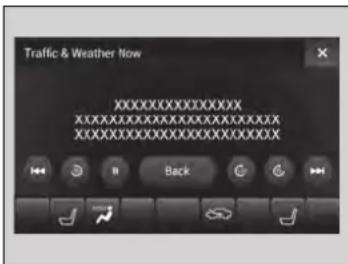 Acura MDX Sport Hybrid (2020) - ■ Listening a traffic and weather information - 1