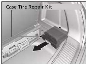 Acura MDX Sport Hybrid (2020) - Getting Ready to Temporarily Repair the Flat Tire - 3