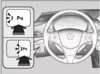 Acura MDX Sport Hybrid (2020) - ■ Parking sensor system on and off - 1