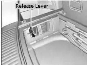 Acura MDX Sport Hybrid (2020) - What to Do When Unable to Unlock the Fuel Fill Door - 2
