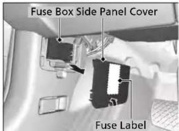 Acura MDX Sport Hybrid (2020) - Driver's Side Interior Fuse Box Type B - 1