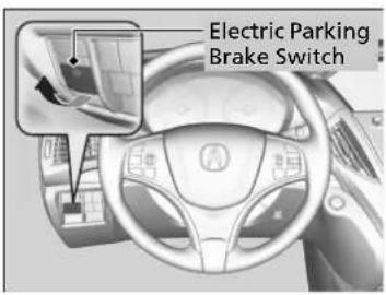 Acura MDX Sport Hybrid (2020) - Parking Brake - 1