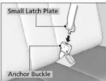 Acura MDX Sport Hybrid (2020) - Seat Belt with Detachable Anchor - 2