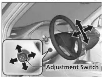 Acura MDX Sport Hybrid (2020) - Adjusting the Steering Wheel - 1