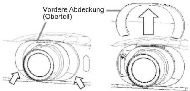 Vordere Abdeckung (Oberteil)