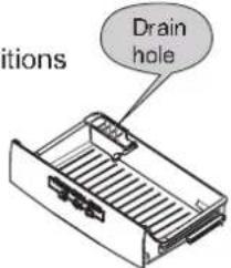 Drain hole