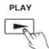ONKYO DV-C600 - Press the ▶ PLAY button. - 1