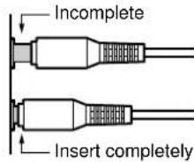 Incomplete Insert completely