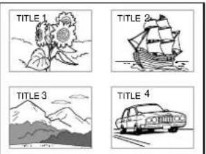 TITLE 1 TITLE 2 TITLE 3 TITLE 4