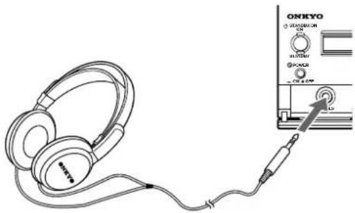 ONKYO DR-2000 - Listening Through Headphones - 1