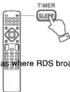 TIMER SLEEP as where RDS broa