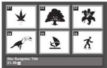 01 02 03 04 05 06 Disc Navigator: Title 01-49