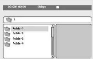 00:00/ 00:00 0kbps Folder1 Folder2 Folder3 Folder4