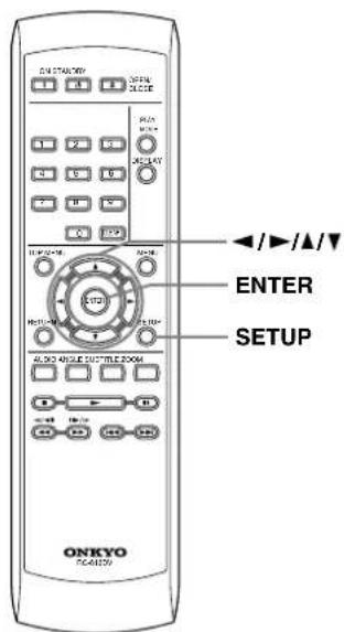 ONKYO PC-4829 ENTER SETUP