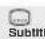 ONKYO DV-SP405 - Press SUBTITLE repeatedly to select a subtitle option. - 1