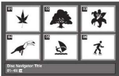 01 02 03 04 05 06 Disc Navigator: Title 01-49:
