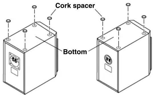 Cork spacer Bottom
