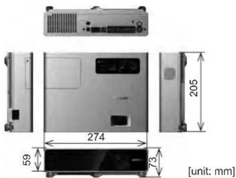 205 274 59 73 [unit: mm]