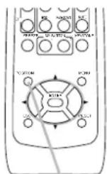 HITACHI CP-X5 - Adjusting the position - 1