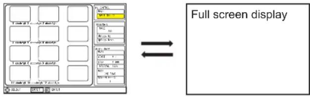 HITACHI CP-X5 - Displaying an image in full screen - 1