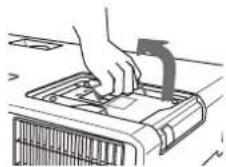 HITACHI CP-X5 - In case of replacement by yourself, - 4