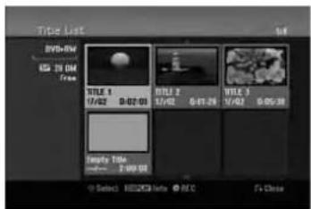 Title List DVD-RW 12:00 AM Free TITLE 1 1/02 0:02:03 TITLE 2 1/02 0:01:26 TITLE 3 1/02 0:00:38 Audio Title Volume: 2.09.00 © Select HESOCA Info @ H.C F4 Close