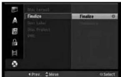 Close Format Finalize Close Label Close Project Prev. Finalize Preview Prey. Move Select